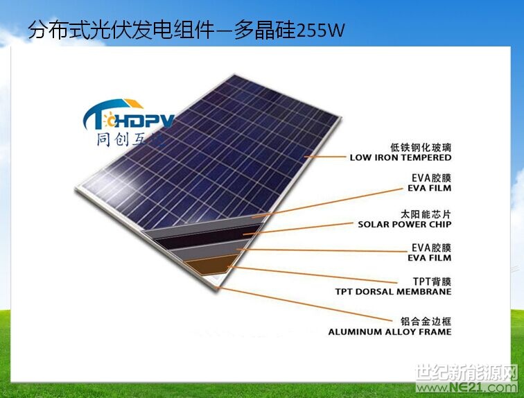 分布式光伏發電組件-多晶硅255W