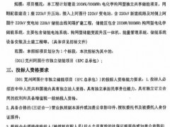 200MW/800MWh！新疆構(gòu)網(wǎng)型獨立共享儲能EPC招標