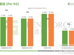 光伏產(chǎn)業(yè)供應鏈價格報告（2024.10.9~10.16日）